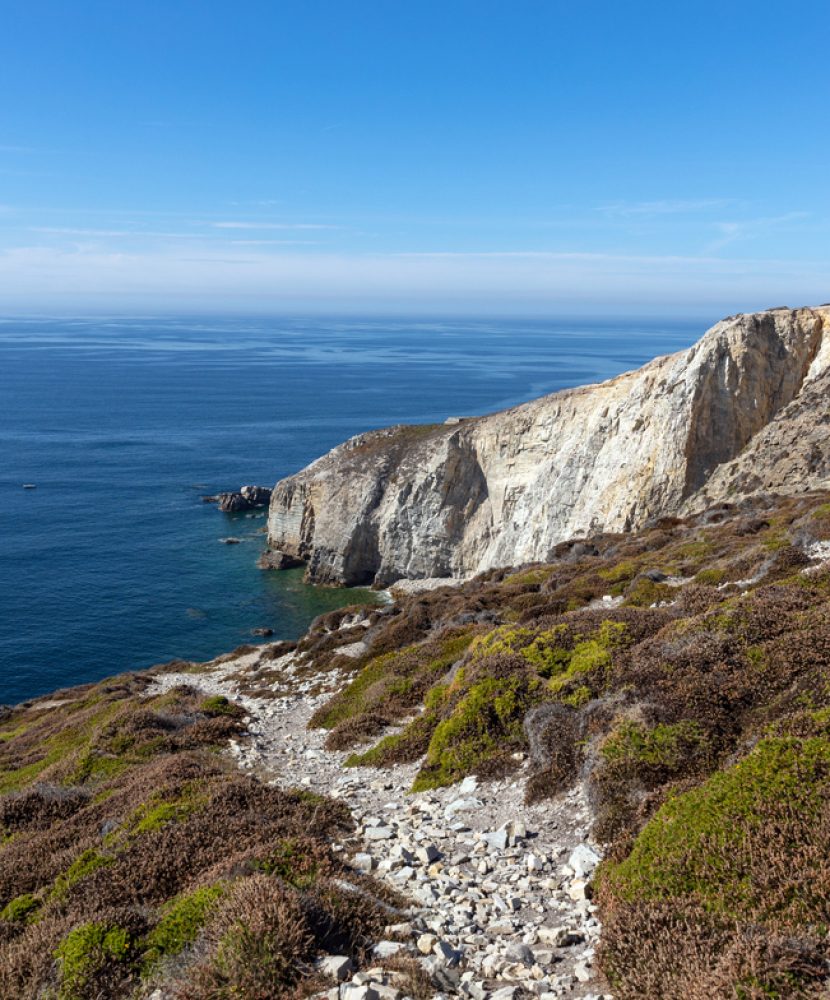 Cap de la Chevre on the Crozon peninsula (Finistere, France)