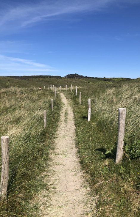 The Conquet White sand beach