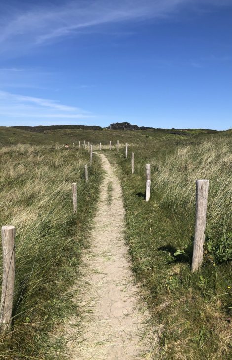 The Conquet White sand beach